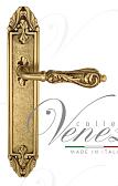 Дверная ручка Venezia на планке PL90 мод. Monte Cristo (франц. золото) проходная